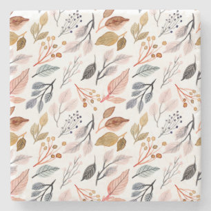 boombladeren stenen onderzetter