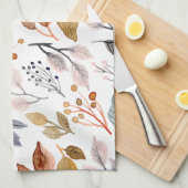 boombladeren theedoek (Quarter Fold)