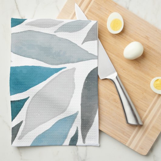 boombladeren theedoek (Quarter Fold)