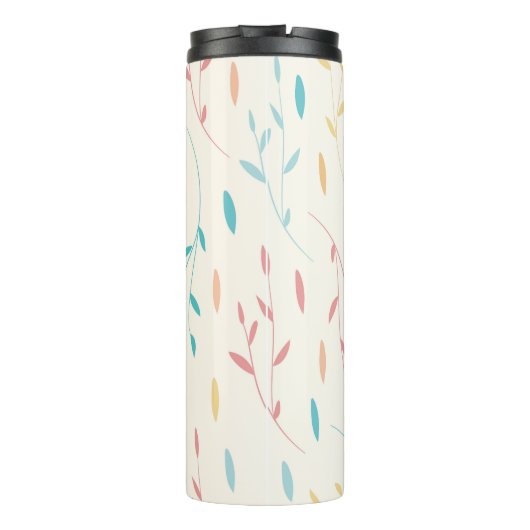 boombladeren thermosbeker (Achterkant)