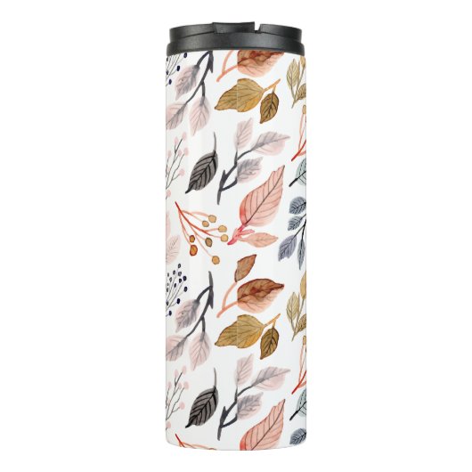 boombladeren thermosbeker (Achterkant)