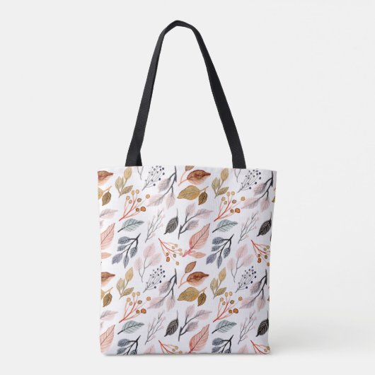 boombladeren tote bag (Achterkant)
