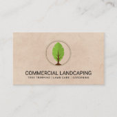 Boombladlogo Visitekaartje (Voorkant)