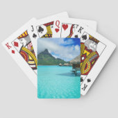 Boombogen op het benzinepledendek Bora Bora Speelkaarten (Achterkant)