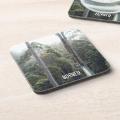 Boomboomkanopensschild Borneo Rainforest Oerwoud Bier Onderzetter (Linkerzijde)