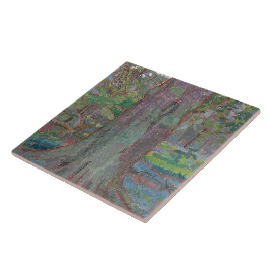 Boomboomstam, 1916 (olie op canvas) tegeltje (Zijkant)