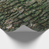 Boomboomstam (houtsschors) cadeaupapier (Hoek)