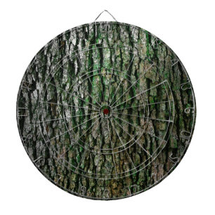 Boomboomstam (houtsschors) dartbord