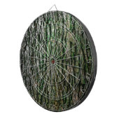 Boomboomstam (houtsschors) dartbord (Voorkant Rechts)