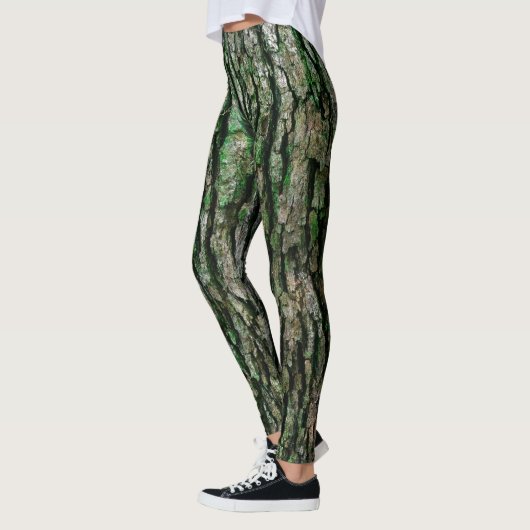 Boomboomstam (houtsschors) leggings (Links)
