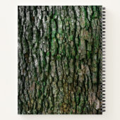 Boomboomstam (houtsschors) notitieboek (Achterkant)