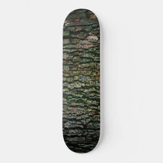 Boomboomstam (houtsschors) persoonlijk skateboard (Voorkant)