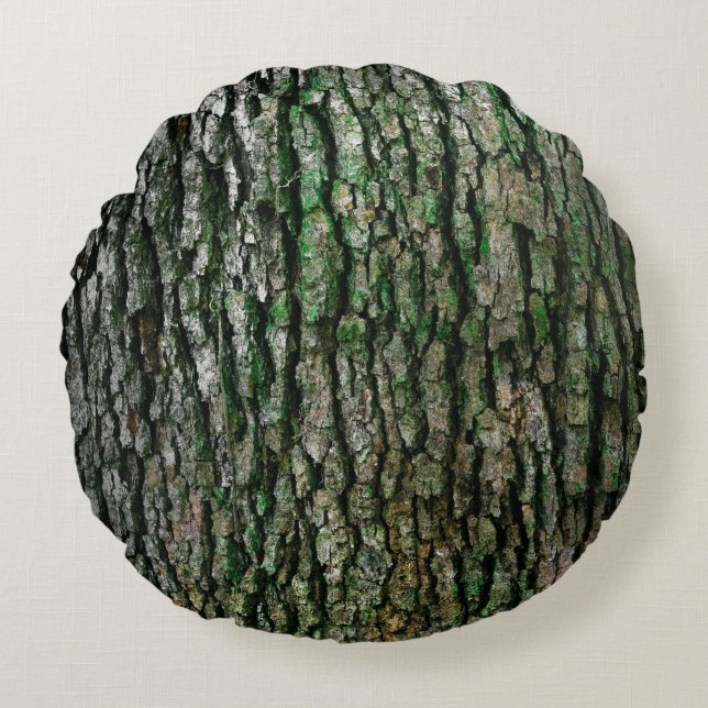 Boomboomstam (houtsschors) rond kussen (Voorkant)