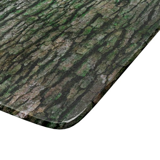 Boomboomstam (houtsschors) snijplank (Hoek)