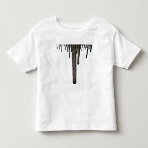 Boomboomstammen in sneeuw kinder shirts