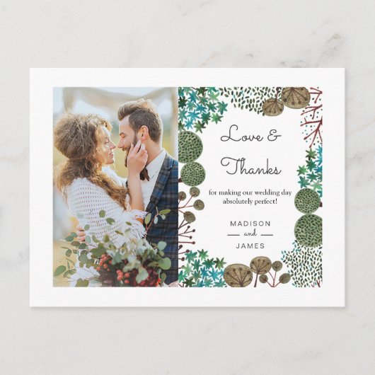 Boombos | Dank u wel |Foto-Briefkaart Briefkaart (Voorkant)