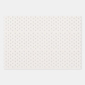 Boombos en sterren inpakpapier vel (Voorkant 3)