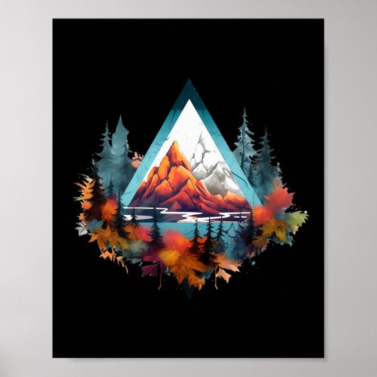 Boombos Natuur Outdoor Poster (Voorkant)