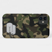 Boombossen en militaire vuilnishoop Case-Mate iPhone case (Achterkant (horizontaal))