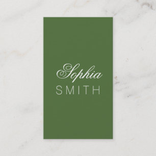 Boomboven - jouw naam invoeren visitekaartje