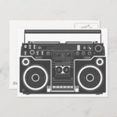 Boombox 80 briefkaart (Voorkant / Achterkant)