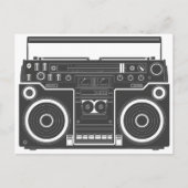Boombox 80 briefkaart (Voorkant)