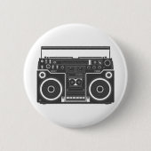 Boombox 80 ronde button 5,7 cm (Voorkant)