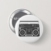 Boombox 80 ronde button 5,7 cm (Voorkant /achterkant)