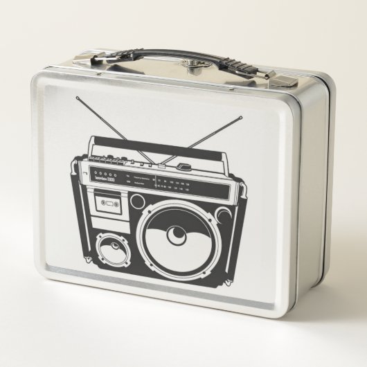 Boombox 80's herstellen (Achterkant)