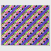 Boombox 80's Retro Cadeaupapier (Vlak)