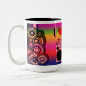 Boombox 80's Retro Coffee Mok 2 (Links)