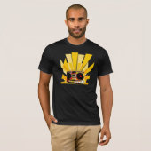 Boombox-afbeelding T-shirt (Voorkant volledig)