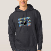 Boombox B-Boy Hoodie (Voorkant)