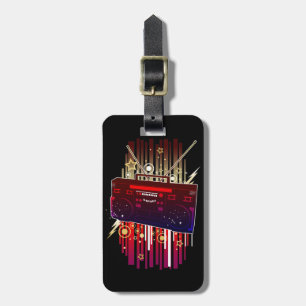Boombox Blast Bagagelabel