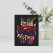 Boombox Blast Briefkaart (Staand voorkant)