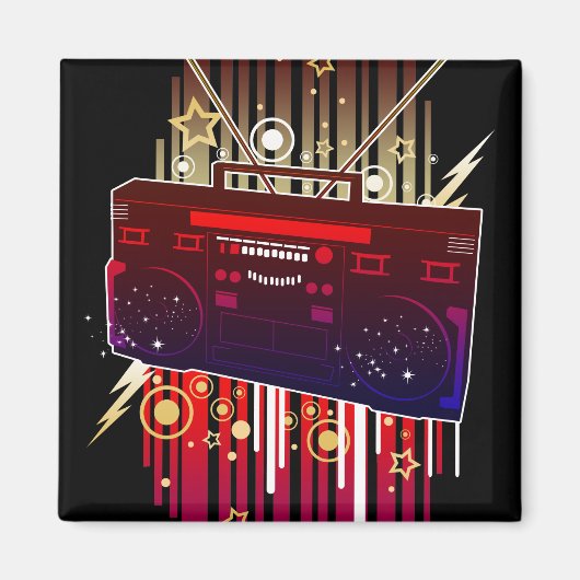 Boombox Blast Magneet (Voorkant)
