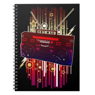 Boombox Blast Notitieboek