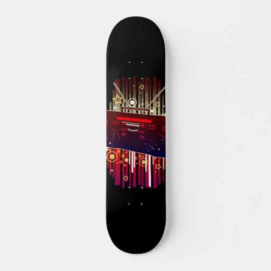 Boombox Blast Persoonlijk Skateboard (Voorkant)