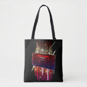 Boombox Blast Tote Bag (Voorkant)