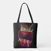 Boombox Blast Tote Bag (Achterkant)