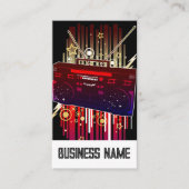 Boombox Blast Visitekaartje (Voorkant)