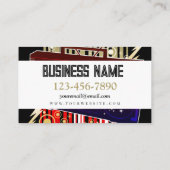 Boombox Blast Visitekaartje (Achterkant)