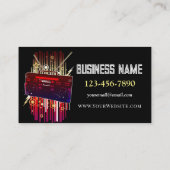 Boombox Blast Visitekaartje (Achterkant)