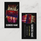 Boombox Blast Visitekaartje (Voorkant / Achterkant)