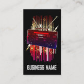 Boombox Blast Visitekaartje (Voorkant)