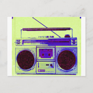 Boombox Briefkaart