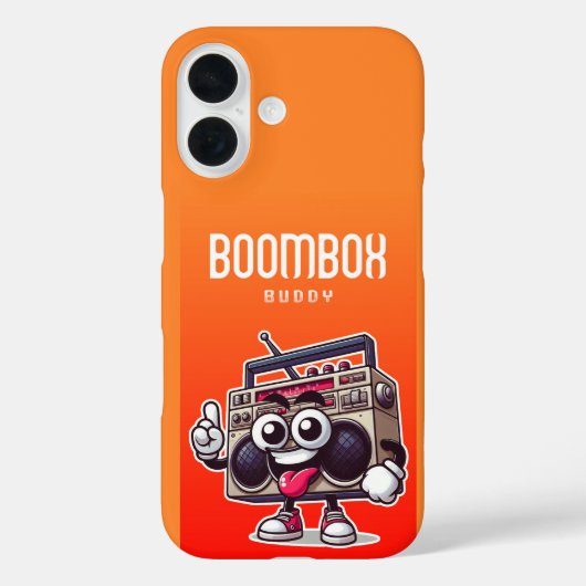 Boombox Buddy Case-Mate iPhone Case (Achterkant)