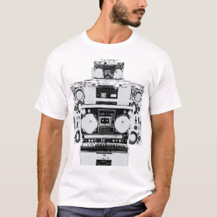 Boombox Dance Robot T-shirt