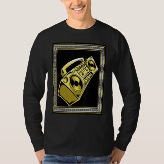 Boombox Ghettoblaster Stereo Hip Hop Drip Urban T-shirt