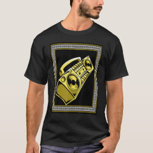 Boombox Ghettoblaster Stereo Hip Hop Drip Urban T-shirt